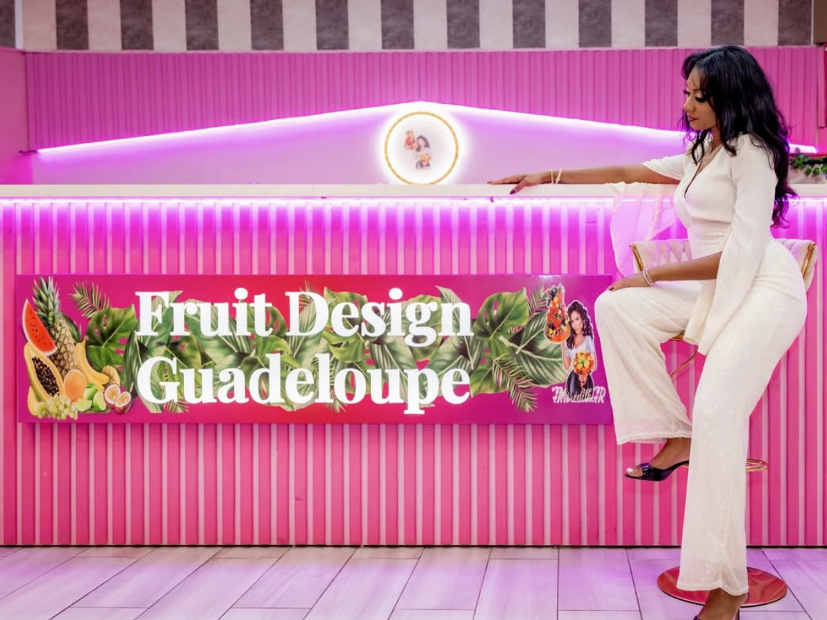 Le stand Fruit Design Guadeloupe