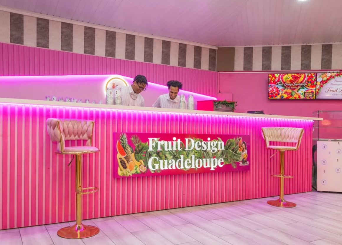 Intérieur de la boutique
