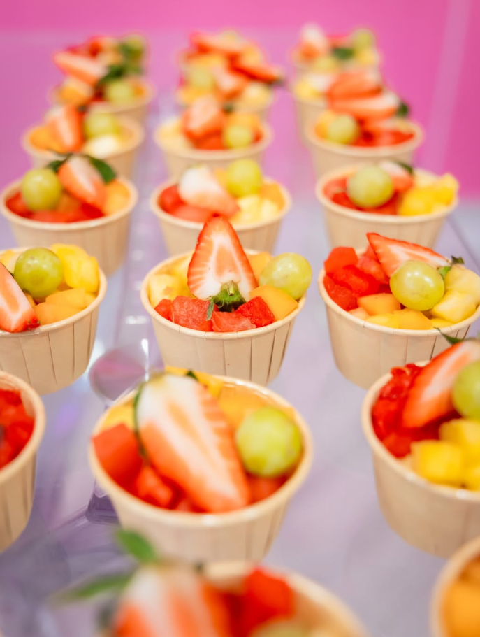 Verrines de Fruits Frais